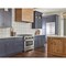 Jeffrey Alexander 12" Center-to-Center Brushed Pewter Bremen 1 Appliance Handle 527-12BNBDL - alternate 6